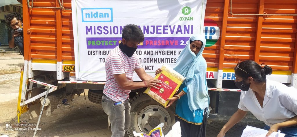 Dry Ration Kits Distribution
