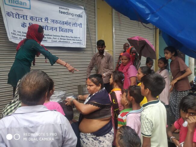 7.	Food distribution by Nidan 7. Food distribution by Nidan