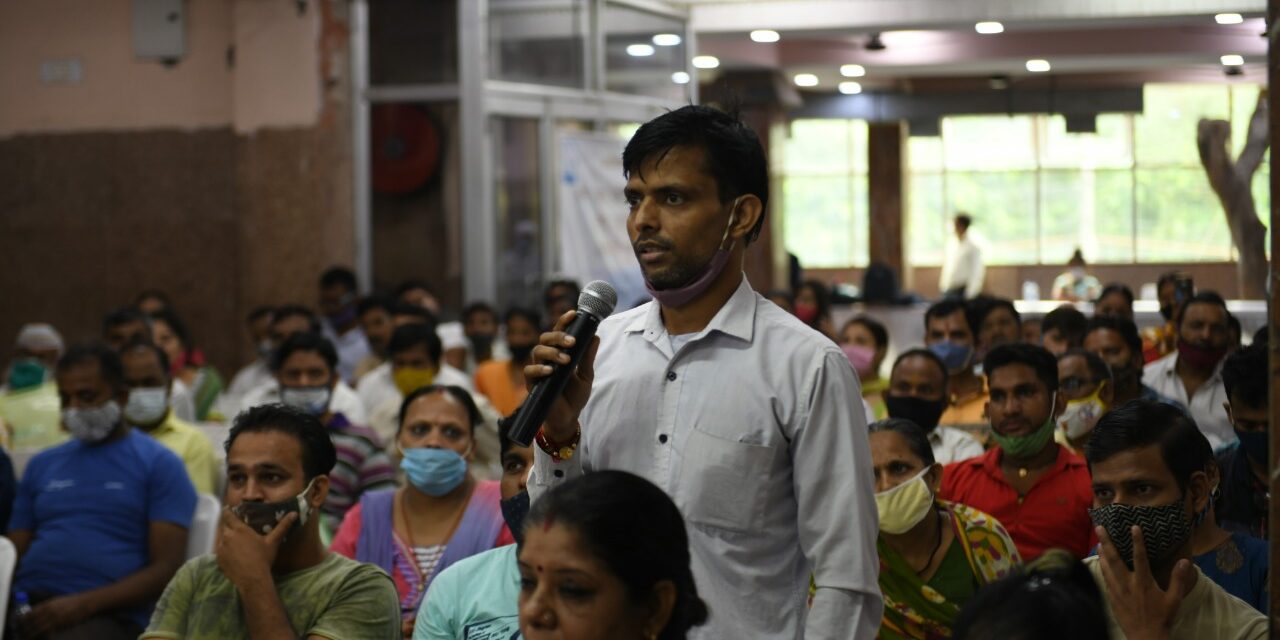 Workshop cum training of Micro Entrepreneurs in Delhi. “Economic Recovery of small businesses and Micro Entrepreneurs Post COVID 19